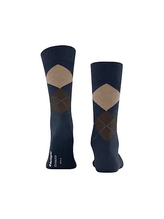 BURLINGTON | Chaussettes homme EDINBURGH 40-46 marine | dunkelblau